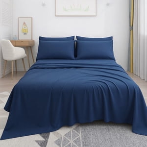 Riqui - Sábanas 1.5 Plazas Azul