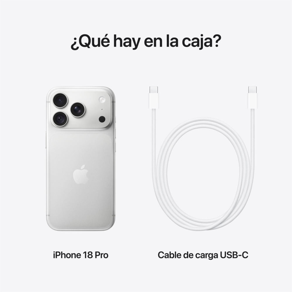 iPhone 18 Pro 256 GB Plata, foto 9