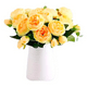 thumbnail image 1 of Peonías artificiales ramo flor seda variante, 1 of 3