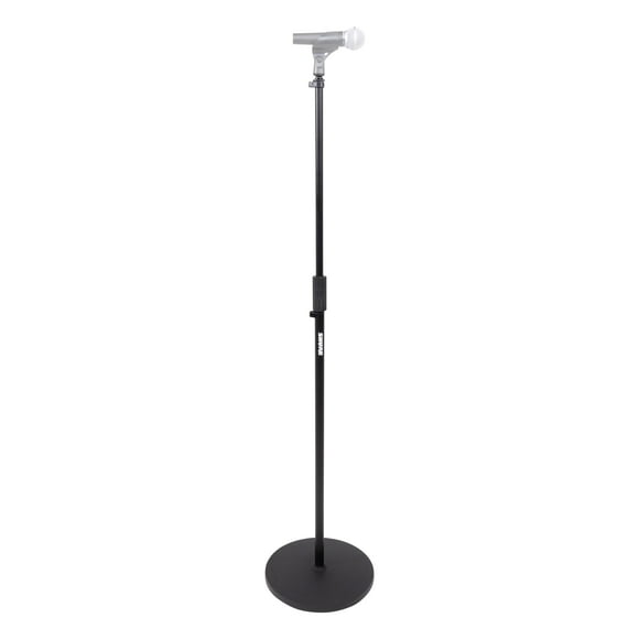 Soporte de micrófono Shure by Gator Base redonda Altura estándar