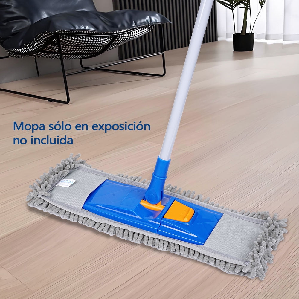 Aileda - Paño Trapero Repuesto De Mopa De Microfibra Limpieza 40x15cm