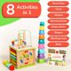 thumbnail image 2 of Juguete Montessori de madera Activity Cube TOYVENTIVE de 1 a 2 años, 2 of 7