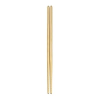 Xmhytop - Namzi 2 Pares De Palillos Reutilizables De Acero Inoxidable, Palillos Chinos Japoneses, Antiadherente, Aptos Para Lavavajillas, 23 Cm, El Estilo B, Oro