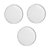 Bothyi - Bandeja De Malla Para Pizza De 3 Piezas, Sin Costuras, Para Barbacoas, Restaurantes Y Hogares.