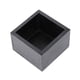thumbnail image 1 of Caja cuadrada de madera caja de almacenamiento para joyería Flower Craft Gift Black 2, 1 of 5