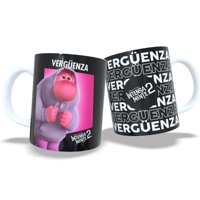 Arumistorechile - Tazon Taza Colección Intensamente 2 Vergüenza Negro