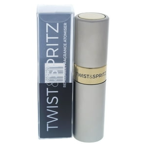 Twist And Spritz - Spritz Twist Atomizador Twist Y - Plateado Y Spritz Para Mujer - Spray Recargable Ml (Vacío)
