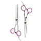 thumbnail image 1 of Tijeras para cortar el cabello - Tijeras de corte de cabello - Atractivas tijeras para cabello con hoja de afeitar de 6.0 pulgadas - Tijeras para cabello para mujeres y hombres, 1 of 6