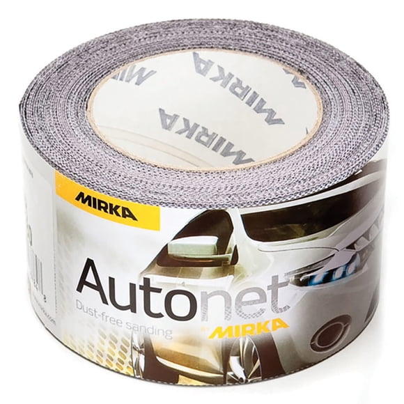 Rollo de malla con agarre Autonet P120 2,75x10 m Mirka Ae570-120