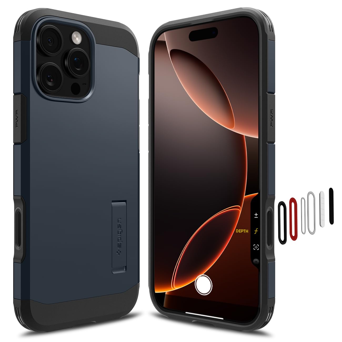Funda Para Iphone 16 Pro Max Spigen Tough Armor T Magfit Metal Slate