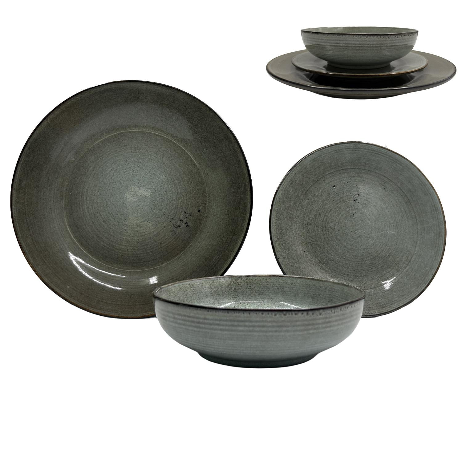 Homewell - Vajilla Loza Mist Grey *1
