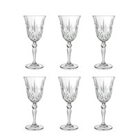 Rcr - Set 6 Copas Blanco Melodia