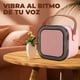 thumbnail image 4 of Mini Parlante Karaoke Bluetooth Con Microfono Portatil Rosado, 4 of 5