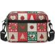 thumbnail image 1 of Bolso bandolera pequeño hombro mujer Halloween Navidad cámara mano monedero cremallera bolsillo móvil, 1 of 6