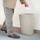 thumbnail image 5 of Cesta de basura Winco PWR-41BE, plástico, 10 galones, color beige, 5 of 5