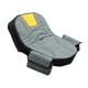 thumbnail image 5 of Funda Para Asiento De Cortacésped, Antideslizante, Resistente, Universal, Cómoda, Con Bolsillos, Color Gris Y Amarillo, 5 of 5