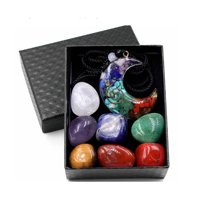 Genmérico - Amuleto + Set De Piedras 7 Chakras