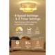 thumbnail image 3 of Ventilador Techo Caged 20 Pulgadas Luz Rattan Control, 3 of 3