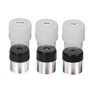 Magideal - Juego De 3 Lentes Oculares Para Telescopio De 1,25 Pulgadas, Accesorio Para Telescopio, Ocular Planetario Para Observación Astronómica De Planetas