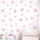 thumbnail image 3 of Pegatinas de Pared Yotdmk 80 piezas Corazones Rosa PVC, 3 of 5