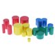thumbnail image 3 of mini familia de material de madera montessori set cilindro knobless, 3 of 3