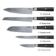 thumbnail image 5 of Juego de cuchillos Yatoshi Knives Magnetic Kitchen 6 piezas Damascus, 5 of 7