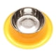 thumbnail image 1 of Plato Melamina Anti-Hormigas Amarillo Para Perro S Mascan, 1 of 2