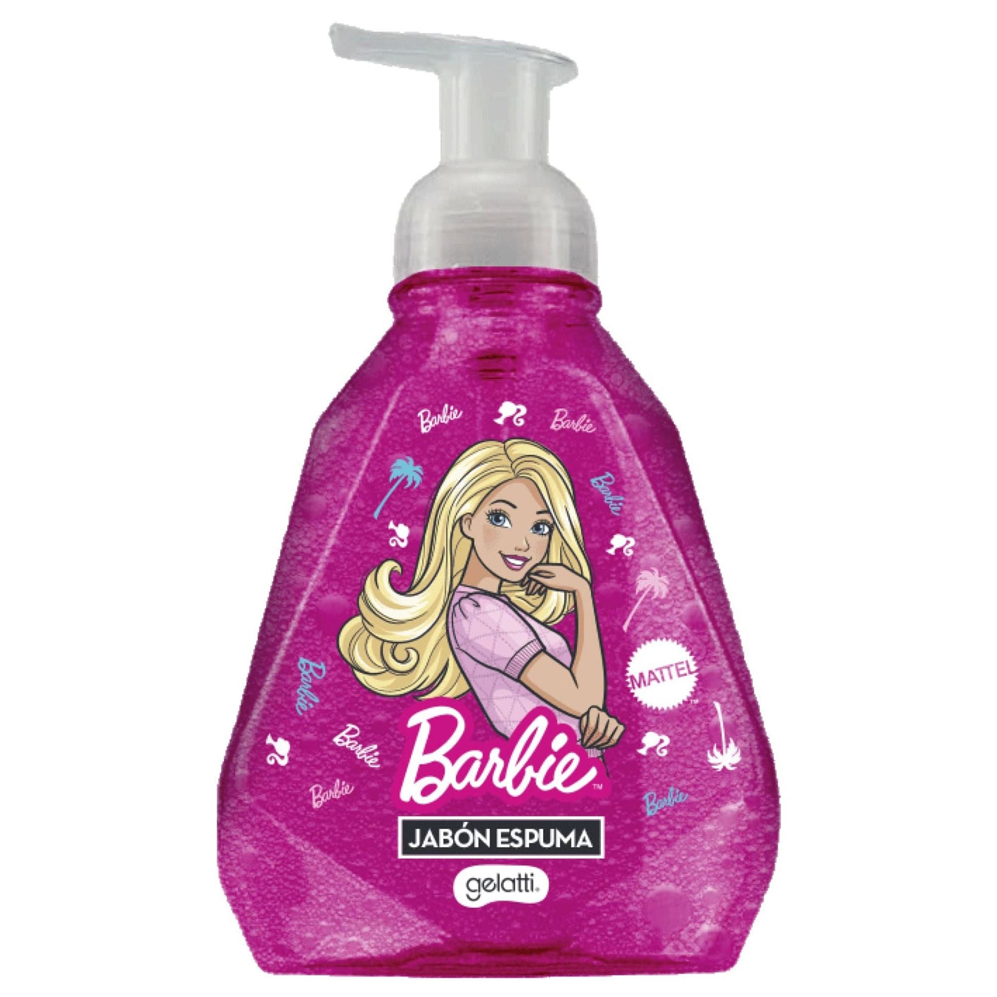 Jabón Espuma Barbie 300 ml Gelatti Kids
