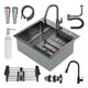 thumbnail image 1 of Lavaplatos De Cocina Empotrable 50x45cm Acero inoxidable 304, 3 mm Con Accesorios, 1 of 8