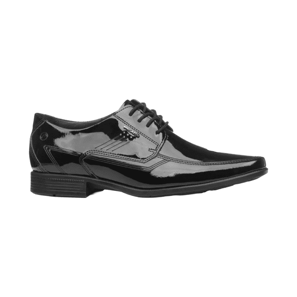 ZAPATOS FORMALES PEGADA NEGRO CHAROL DE HOMBRE 126502-03 - Talla 40