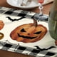 thumbnail image 2 of 1pc, Halloween Pumpkin Bat Table Runner - Polyester Fabric Desktop Decoration for Home Decor, 2 of 5