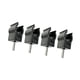 thumbnail image 3 of Hebillas Para Mesa De Carro Plegable De Camping De 4 Piezas, Hebillas Negras Para Tarjeta De Carro De Comestibles, Forma Redonda, 3 of 5