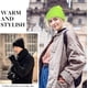 thumbnail image 4 of Gorros para hombre y mujer, paquete de 2, para otoño e invierno, unisex, cálidos, de punto, suaves, para esquí, CLT01, 4 of 6