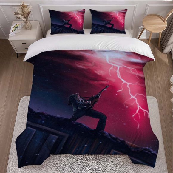 Rock Storm Rock Storm Print Duvet Cover Set Theme Bedding Set Duvet Cover Pillowcase Set