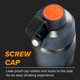 thumbnail image 3 of Botella Gatorade de Acero Inoxidable 620 ml Negra, 3 of 5
