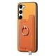 thumbnail image 3 of Funda Magnética Para Samsung Galaxy S23 Con Billetera Y Anillo Protector Resistente Orange, 3 of 5