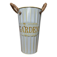 Genérico - Florero Macetero Jarrón Decorativo Vintage Garden