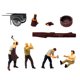 thumbnail image 1 of 4x Figuras De Le?adores En Miniatura Modelo De Personas Para Accesorios De Fotos Decoración De Escritorio 64th, 1 of 5