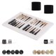 thumbnail image 1 of Juego de Backgammon EARTHEN CRAFTS de Mármol 41 cm para 2 Jugadores, 1 of 7