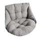 thumbnail image 3 of Cojín de repuesto para silla de huevo, cojín colgante para silla de huevo para Patio, cesta colgante de jardín suave gruesa, cojín para asiento de , GRIS, 3 of 5