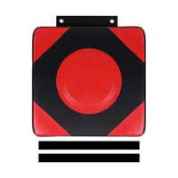 Magideal - Objetivo De Pared De Boxeo, Almohadilla De Perforación De Pared Cuadrada, Objetivo De Enfoque De Pared, Estera De Boxeo Para Práctica De Sanda, Gimnas Rojo