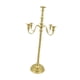 thumbnail image 1 of Candelabro De Pie Dorado Resistente Para Centro De Mesa, Estante, Fiesta, 17,5 Cm X 71 Cm, 1 of 5