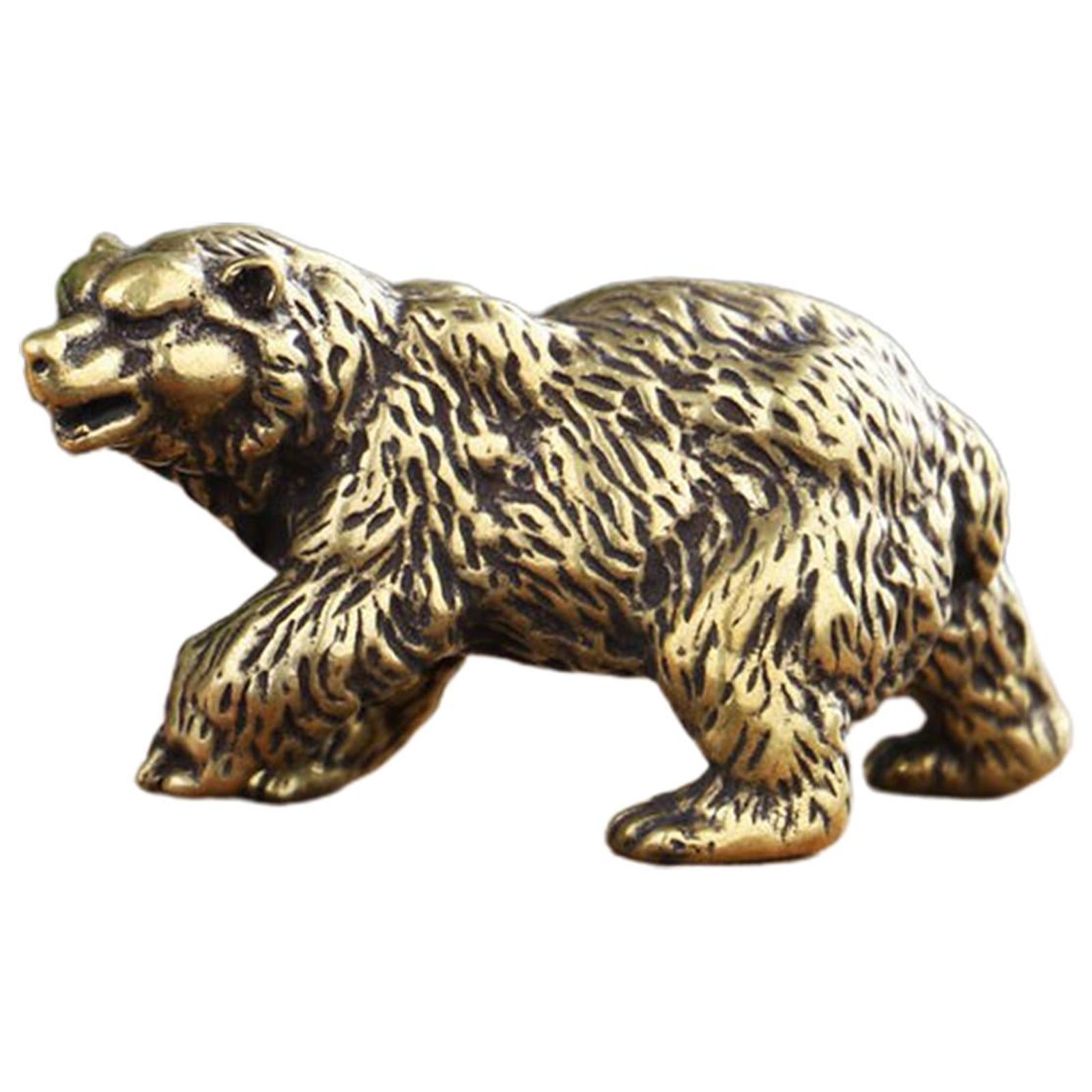 Bothyi - Estatua De Oso Coleccionable Pequeños Regalos Animales Estatua Para Café Mesa Dormitorio