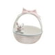 thumbnail image 3 of Canasto De Pascua De Conejo De Cerámica Cuencos De Conejito De Porcelana Maceta Decoración Para El Hogar 16cmx15.5cmx18.3cm, 3 of 3