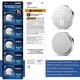 thumbnail image 5 of Batería de litio PGSONIC CR2450 3V 5 piezas grado AA, 5 of 7