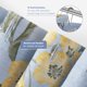 thumbnail image 5 of Cortina de Ducha Martha Stewart 183 cm Azul Floral, 5 of 7