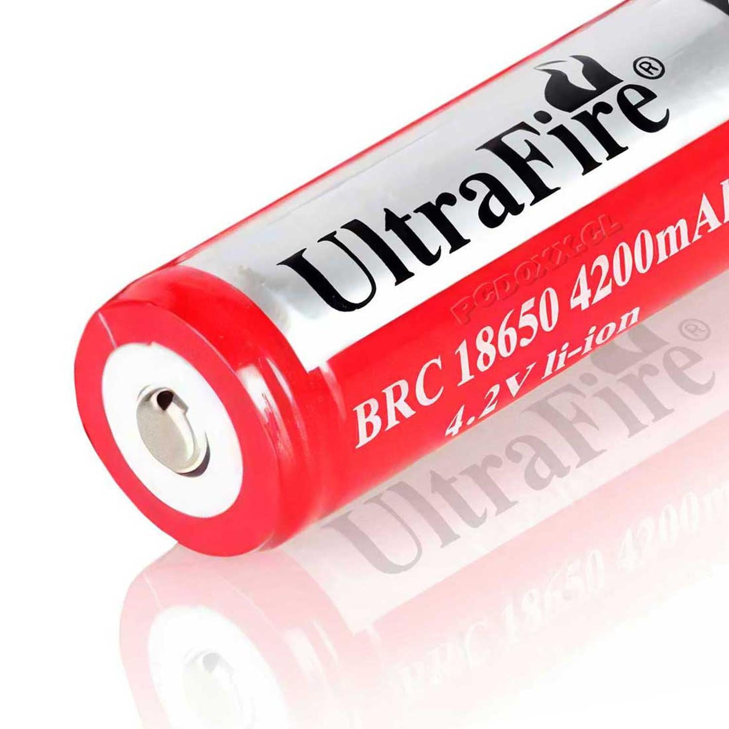 Gen - Pila Recargable 18650 Bateria Li-ion Litio Linterna Vapeador Multicolor