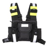 Bothyi - Hombro Holster Pecho Arnés Titular Chaleco Rig Walkie Talkie Case Durable