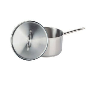 Imahe - Cazo Alto Acero. Inox C/Tapa Y Fondo Difusor 10 Lts