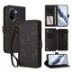 thumbnail image 1 of Funda Cartera Mariposa para [Xiaomi Redmi A5 4G] con Soporte y Cremallera Negro, 1 of 6